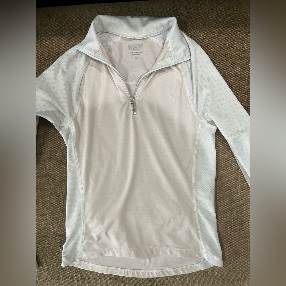 Dover size Kids Small light pink and White long Sleeve Top